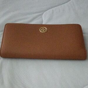 Tory Burch Tan Leather Wallet